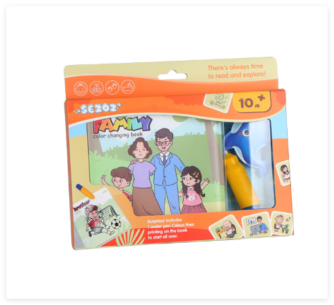 Magic Water Color-Changing Bath Book