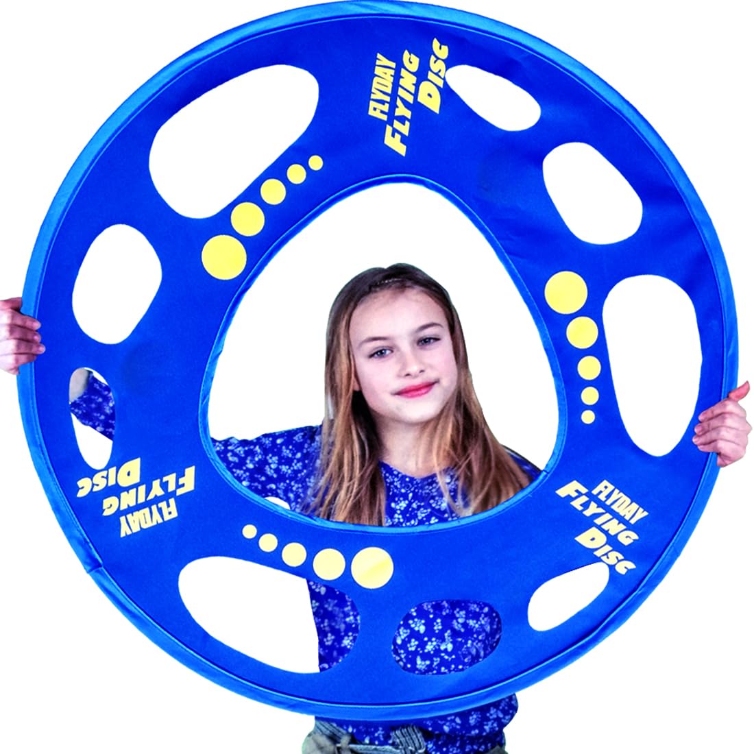 Giant Foldable Flying Disc with LED Lights (27 in)
