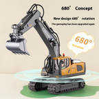 Kids' Excavator and Dump Truck Toys