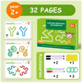 Erasable Kindergarten Practice Book