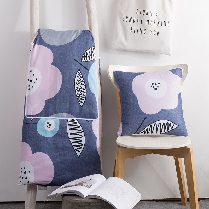 Dual-Use Cushion Pillow Quilt