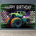 Truck Birthday Party Backdrop – 5 x 3 ft