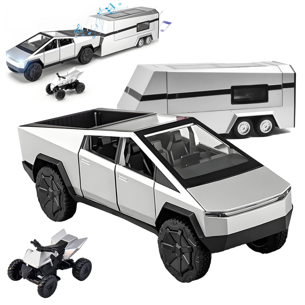 Diecast Pickup Truck Toy Set