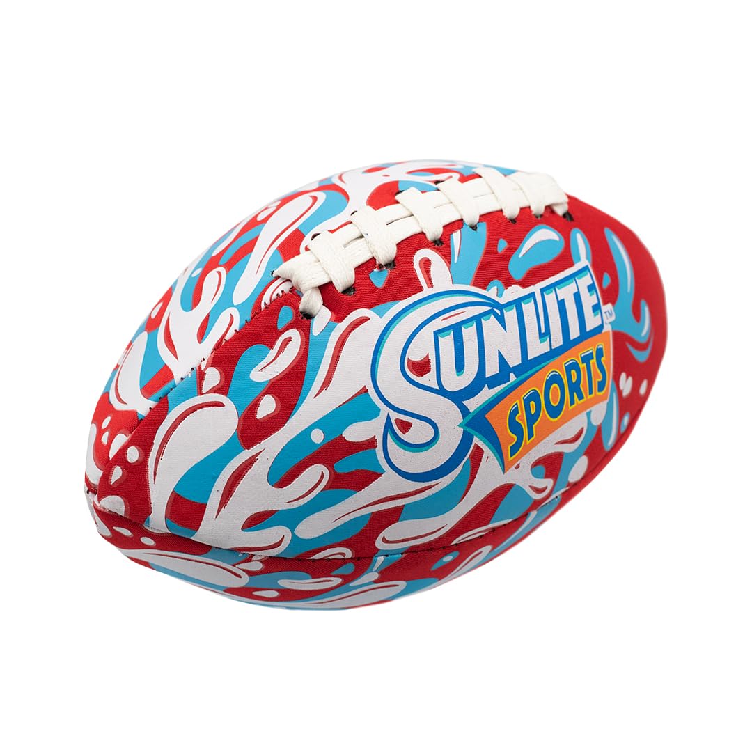 Waterproof Football with Pump – Scarlet
