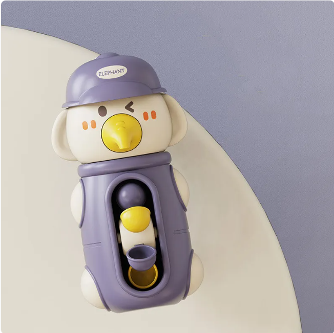 Duck & Elephant Waterwheel Bath Toy