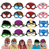 Kids' Superhero Party Masks (16 Pack)
