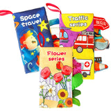 Crinkle Cloth Baby Books (3 Pack)