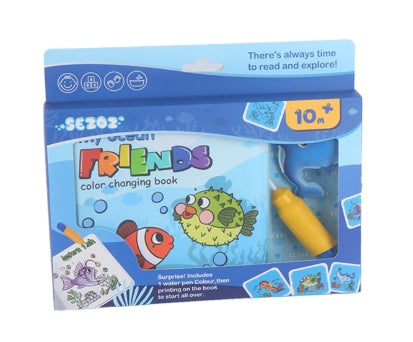 Magic Water Color-Changing Bath Book