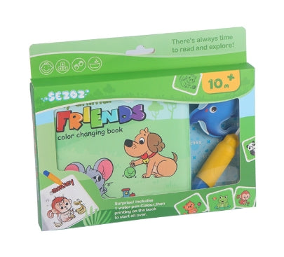 Magic Water Color-Changing Bath Book