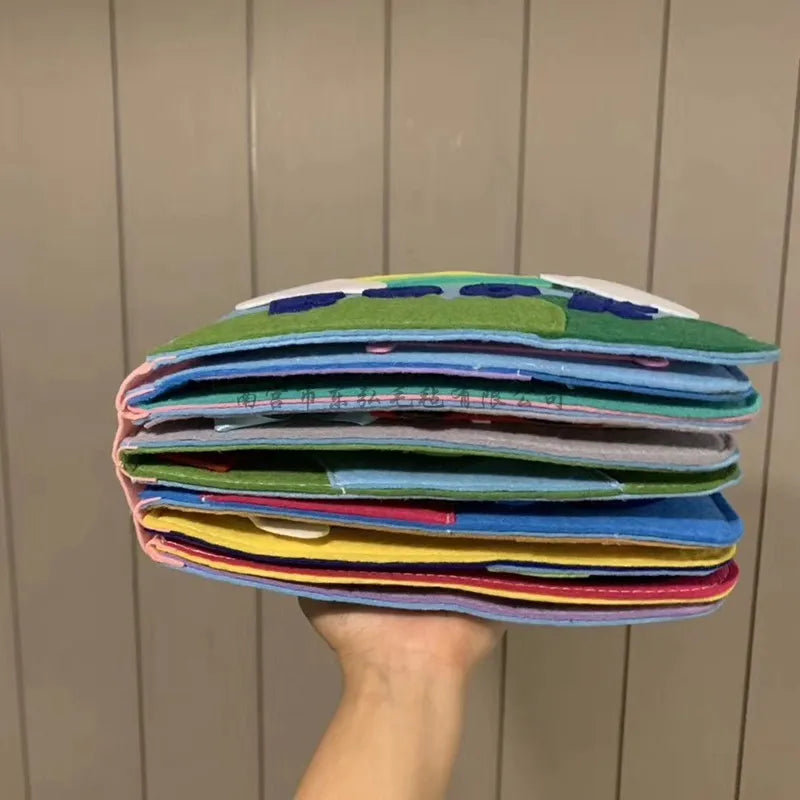 Montessori Felt Cloth Book
