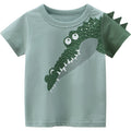 Summer Short-Sleeved T-Shirt for Boys and Babies