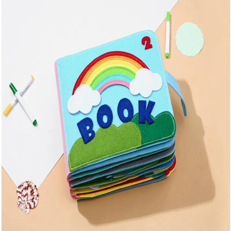 Montessori Felt Cloth Book