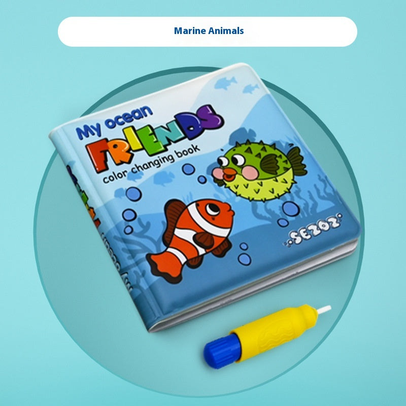 Magic Water Color-Changing Bath Book