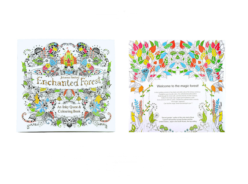 Magic Forest Coloring Book