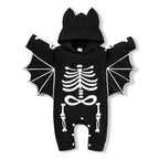 Bat Costume Hooded Baby Romper (0-3M)