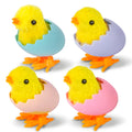 Wind-Up Hopping Chick & Bunny Toys