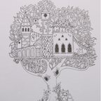 Magic Forest Coloring Book