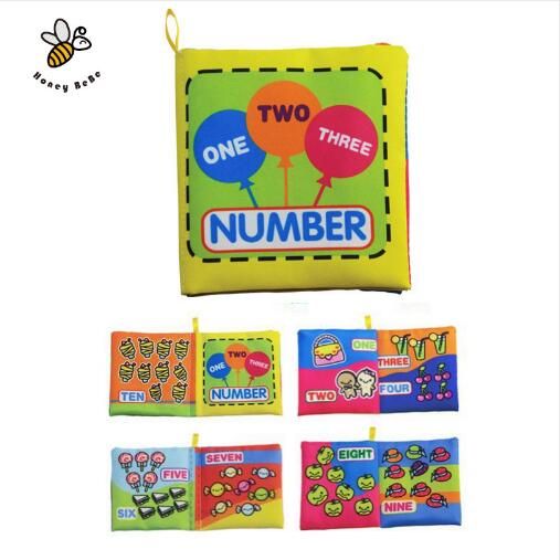 English Words Baby Cloth Book