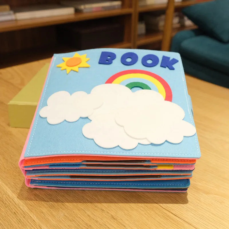Montessori Felt Cloth Book