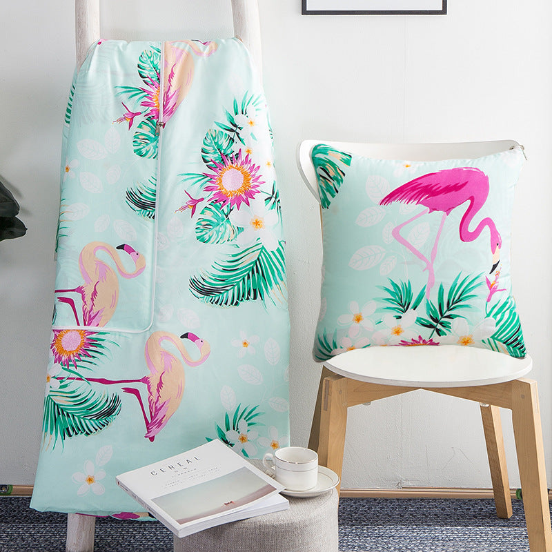 Dual-Use Cushion Pillow Quilt