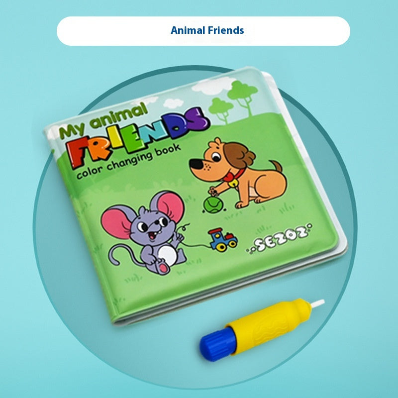 Magic Water Color-Changing Bath Book