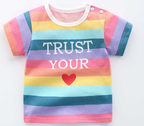 Cotton T-Shirts for Babies and Kids