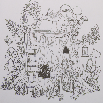 Magic Forest Coloring Book