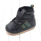 High-Top Soft-Sole Baby Sneakers