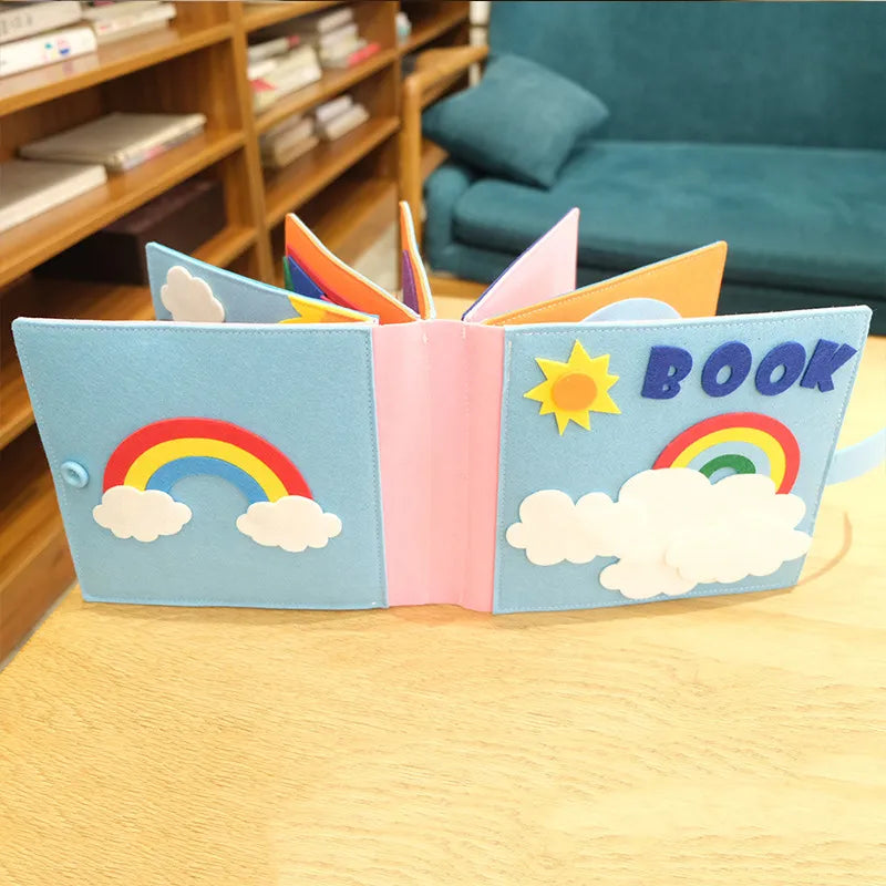 Montessori Felt Cloth Book