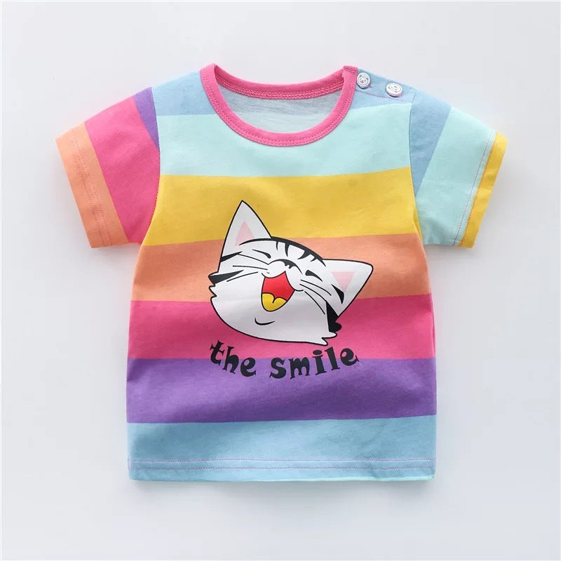 Cotton T-Shirts for Babies and Kids