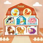 Wooden 3D Animal Puzzle Board