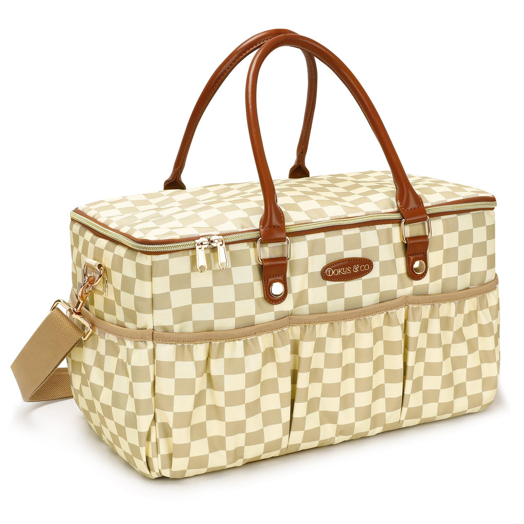 Water-Resistant Diaper Tote Bag