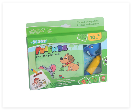 Magic Water Color-Changing Bath Book