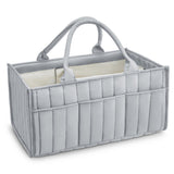 Diaper Caddy Organizer with Handles – Starry Sky Grey