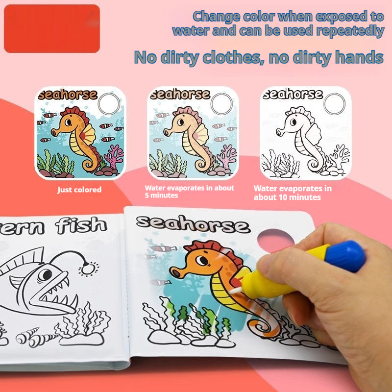 Magic Water Color-Changing Bath Book