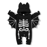 Bat Costume Hooded Baby Romper (0-3M)