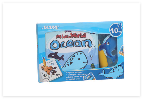 Magic Water Color-Changing Bath Book