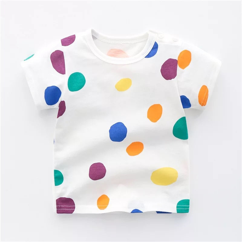 Cotton T-Shirts for Babies and Kids