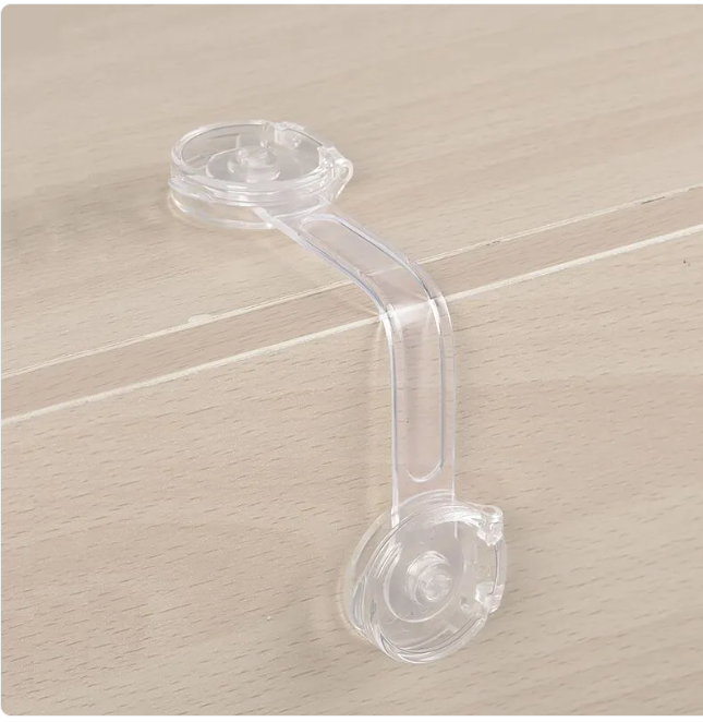 Clear Cabinet Safety Locks