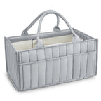 Diaper Caddy Organizer with Handles – Starry Sky Grey