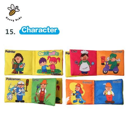 English Words Baby Cloth Book