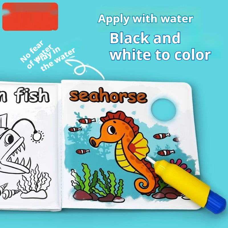 Magic Water Color-Changing Bath Book