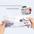 Black and White Tail Cloth Book