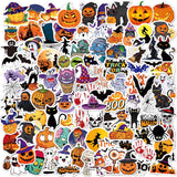 Halloween Pumpkin Stickers (100 Pack)