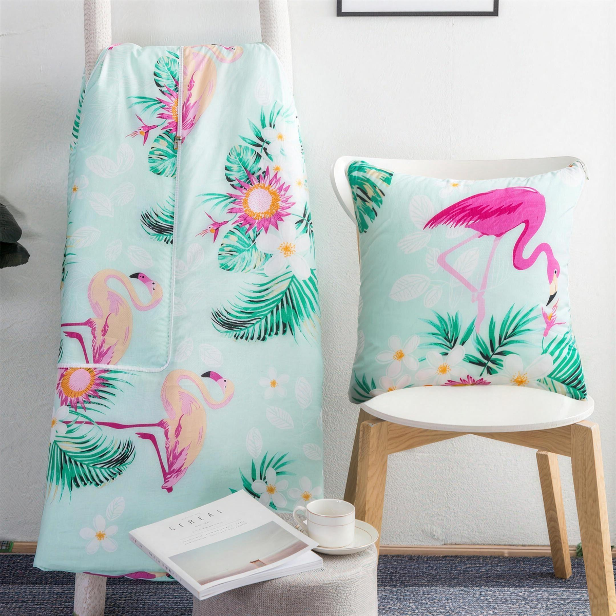 Dual-Use Cushion Quilt – Duck