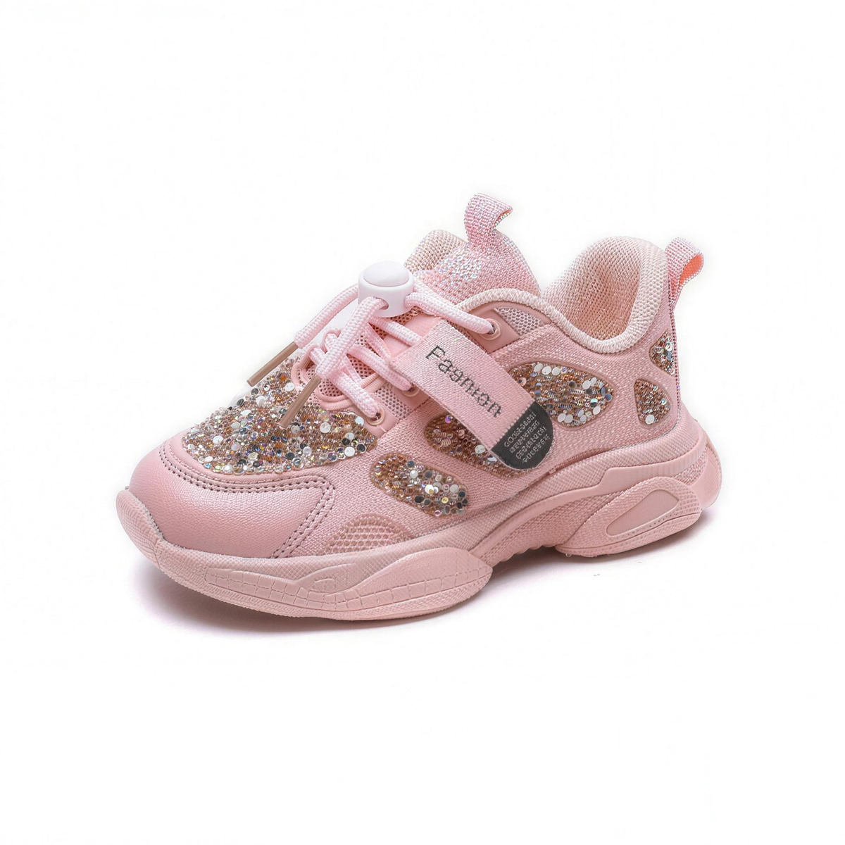 Kids' Breathable Mesh Sequin Sneakers
