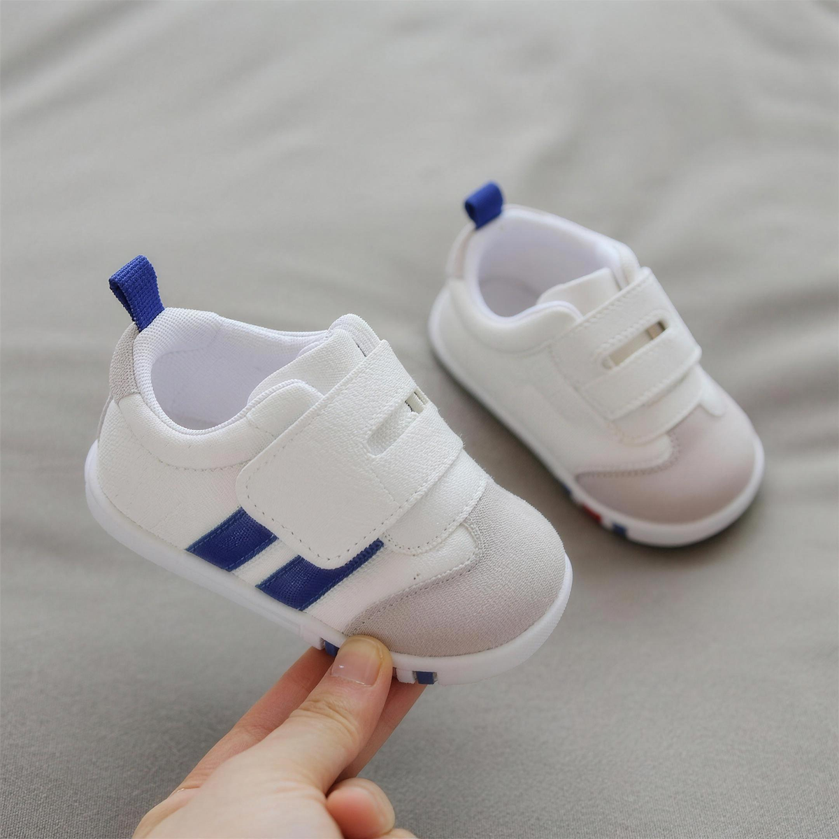 Toddler First-Walker Sneakers – Blue
